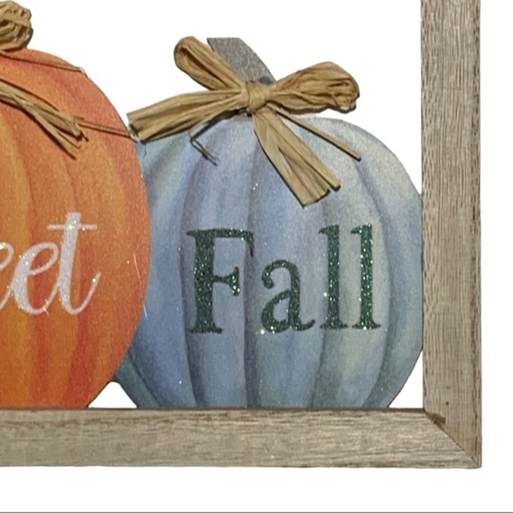 Wall Hanging Fall Autumn Halloween Thanksgiving Modern Farmhouse Decor - Picture 10 of 16